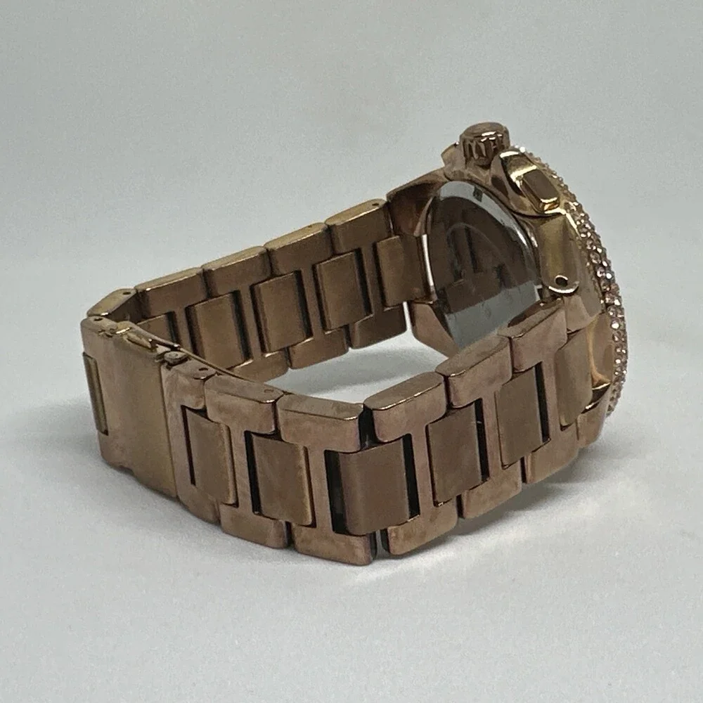 Michael Kors Camille MK5636 Womens Stainless Steel Analog Dial Wristwatch HME651